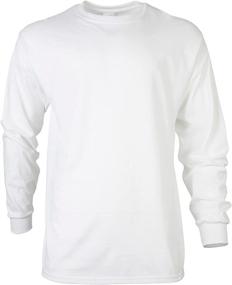 img 1 attached to 👕 Gildan хлопковая футболка с коротким рукавом 2 штуки: идеальная мужская одежда в стиле футболки и топов