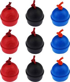 img 4 attached to Zelerdo Rubber Billiard Holders Colors