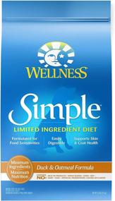 img 4 attached to 🐶 Wellness Simple Natural Limited Ingredient Dry Dog Food, Duck and Oatmeal Recipe, 26-Pound Bag - Enhanced SEO: Wellness Simple Dog Food, Natural Limited Ingredient, Duck & Oatmeal Recipe, 26 lbs Bag