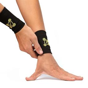 img 4 attached to 🧦 CopperJoint: Boost Circulation with Copper Infused Compression Ergonomic Sleeve