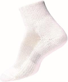 img 1 attached to 🧦 Premium Comfort and Support: Thorlos Women's AMX Max Cushion Fitness Ankle Socks