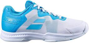 img 3 attached to 🎾 Babolat Women's Tennis Shoes - Silver Athletic Footwear for Women