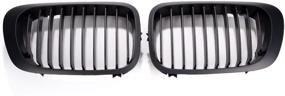 img 4 attached to Matte Kidney Grille 1999 2002 2 Door