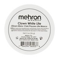 💄 mehron makeup clown white lite pro mua - professional makeup (2 oz) logo