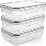 homemaid living premium airtight plastic storage containers with easy-lock lid, microwave, freezer, and dishwasher safe, perfect for meal prep or food storage (40.5 oz) логотип