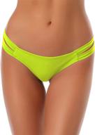 shekini bottoms strappy brazilian manhattan women's clothing and swimsuits & cover ups logo