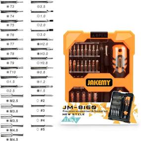 img 3 attached to 🛠️ 33 PCS Precision Screwdriver Set - Mini Magnetic Electronics Repair Kit for iPhone, Computer, Laptop, Xbox, PS4