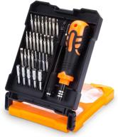 🛠️ 33 pcs precision screwdriver set - mini magnetic electronics repair kit for iphone, computer, laptop, xbox, ps4 logo