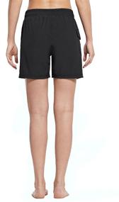 img 2 attached to 🩳 Bombshell Comfort with BALEAF Women's 5" Board Short and Liner Combo