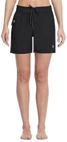 img 3 attached to 🩳 Bombshell Comfort with BALEAF Women's 5" Board Short and Liner Combo