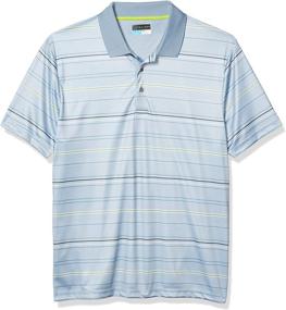 img 1 attached to Stylish and Sporty: PGA TOUR Sleeve Striped Bright for a Trendy Golf Look