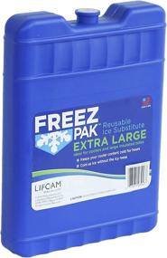 img 3 attached to ❄️ Lifoam 4943 The Glacier Reusable Ice Hard Pack, 62oz, Extra Large - Durable & Efficient Cooling Solution