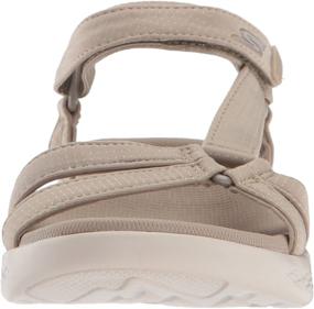 img 3 attached to 👟 Stylish and Supportive: Skechers Performance Womens 600 Brilliancy Sandals - Ideal Athletic Women's Shoes