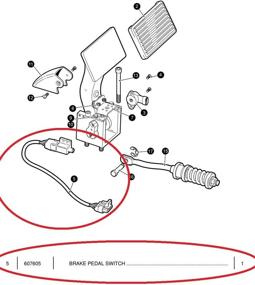 img 1 attached to Переключатель акселератора 607605 610668 606711