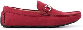 img 3 attached to Men's Mocassins and Slip-Ons: Jetrano Aviation Mens Slippers, Shoes & Loafers