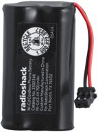 🔋 enhanced performance 2.4v ni-mh cordless phone battery by radioshack, 1600 mah logo