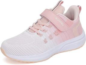 img 4 attached to 👟 RUMPRA Girls' Lightweight Breathable Athletic Sneakers: Comfortable and Stylish Footwear