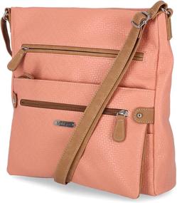img 4 attached to MultiSac Lorraine Womens Crossbody Heirloom Women's Handbags & Wallets for Crossbody Bags