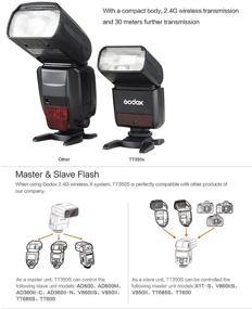 img 1 attached to 📸 Godox Thinklite TTL TT350S Mini Camera Flash with High Speed 1/8000s GN36 for Sony Alpha Mirrorless DSLR Cameras A77II A6000 A6500 RX10 Series