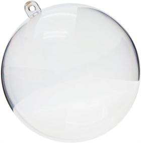 img 2 attached to Saim Clear Plastic Fillable Ornament