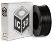 ic3d black 3mm printer filament logo