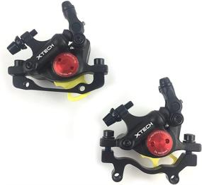 img 4 attached to 🚲 Catazer MTB Road HB-100: Efficient Hydraulic Disc Brake Calipers for Mountain Bikes, E-Bikes