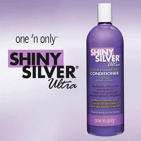 img 1 attached to 💜 One 'n Only Shiny Silver Conditioner 33.8