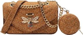 img 4 attached to Crossbody Shoulder Designer Handbags Underarm Women's Handbags & Wallets for Crossbody Bags