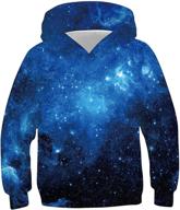 👕 belovecol patterned hoodies for boys - fashionable pullover sweatshirts in boys' clothing logo