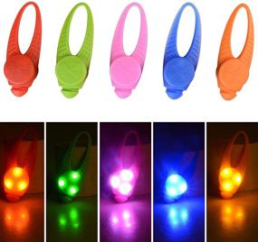 img 4 attached to Enhanced Safety for your Pet: 5-Pack LED Light Up Dog Collar Lights