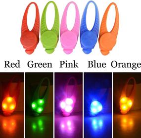 img 2 attached to Enhanced Safety for your Pet: 5-Pack LED Light Up Dog Collar Lights