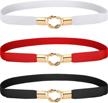 blulu pieces skinny elastic accessories women's accessories in belts logo