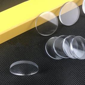 img 1 attached to 20-Count Clear Glass Table Top Bumpers: Ultra-Soft & Non-Adhesive | 3mm Thick Glass Spacer