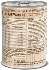 img 3 attached to 🐶 Merrick Grain-Free Wilderness Blend Wet Dog Food, 13.2 Oz, Case of 12 Cans