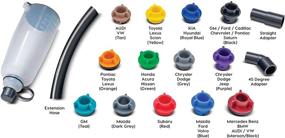 img 3 attached to 💦 Powerbuilt 17-Piece Master No Spill Oil Fill Set with OEM Adapters - 240151: Convenient and Leak-Free Solution