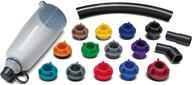 💦 powerbuilt 17-piece master no spill oil fill set with oem adapters - 240151: convenient and leak-free solution logo