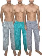 👖 designer men's sleep & lounge clothing - american heaven drawstring pockets logo