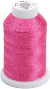 img 1 attached to 🪡 Sulky Of America 268d 40wt 2-Ply Rayon Thread, 1500 yd, Hot Pink - Vibrant and Durable Sewing Thread for Creative Projects