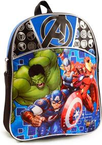 img 4 attached to 🎒 Optimized for SEO: Marvel Avengers Toddler Backpack for Preschool