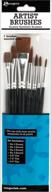 🖌️ optimized 7-piece artist brush set by ranger logo