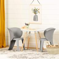 🐘 elephant gray south shore sweedi kids table and chairs set логотип