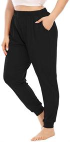 img 4 attached to Gboomo Womens Stretchy Sweatpants Pockets Women's Clothing and Lingerie, Sleep & Lounge