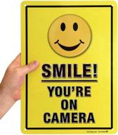 📷 camera surveillance smile sign logo