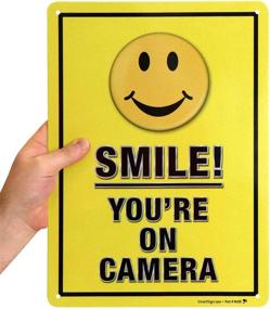 img 4 attached to 📷 Camera Surveillance Smile Sign