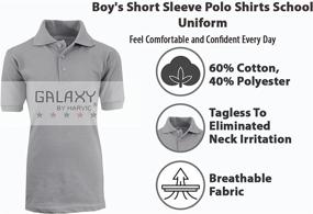 img 2 attached to Stylish Galaxy Harvic Short Sleeve Shirts for Boys: Top-Quality Clothing in Tops, Tees & Shirts Collection