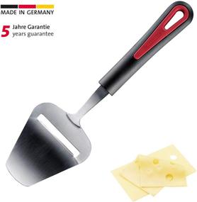 img 3 attached to 🧀 Westmark Germany Heavy Duty Stainless Steel Cheese Slicer (Red/Black): Effortless slicing with superior durability