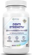 усилите здоровье полости рта с denti strength: здоровое решение для зубов и десен, 60 овощных капсул логотип