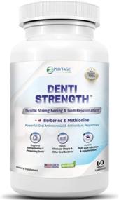 img 4 attached to Усилите здоровье полости рта с DENTI Strength: здоровое решение для зубов и десен, 60 овощных капсул