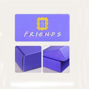 img 3 attached to 👜 CoolGiftHome Friends Forever [25th Anniversary Ed] Friends TV Show Merchandise Yellow Frame Peephole Cosmetic Bag with Gift Box - Ideal Makeup Bag for Fans of Friends