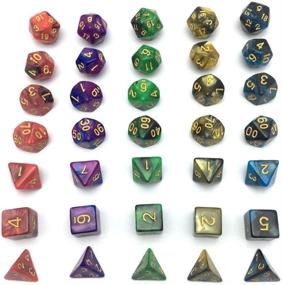 img 1 attached to 🎲 Smartdealspro Large Variety of Colorful Dungeons & Dragons Pouches